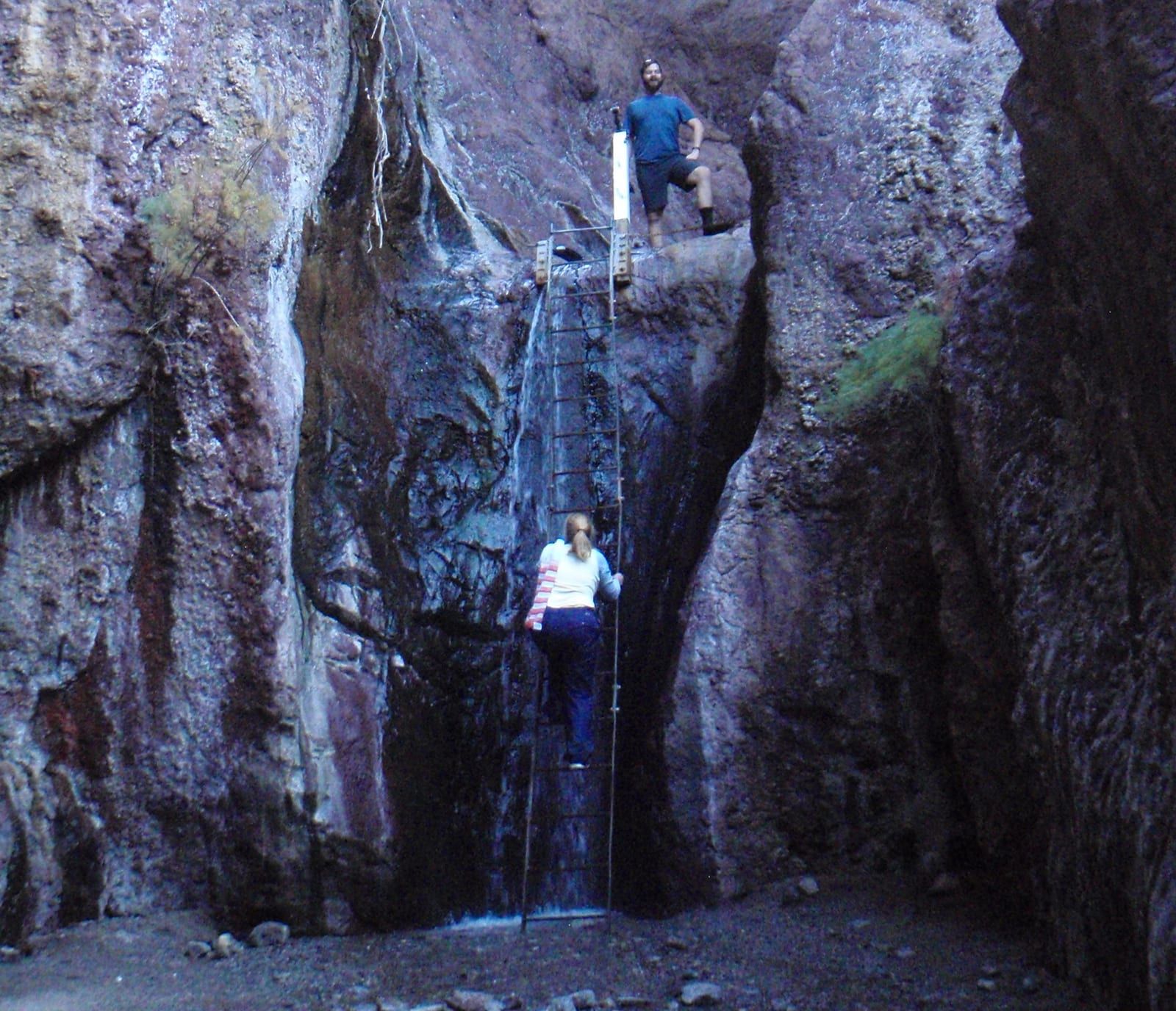 Arizona Hot Springs canyon pools