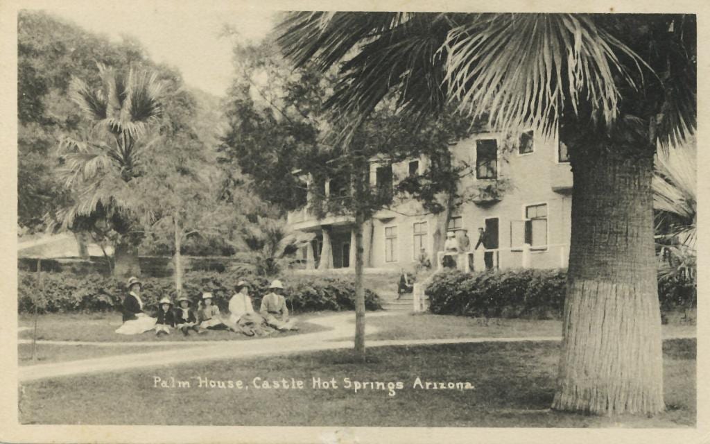 Palm House at Castle Hot Springs, Arizona, 1908