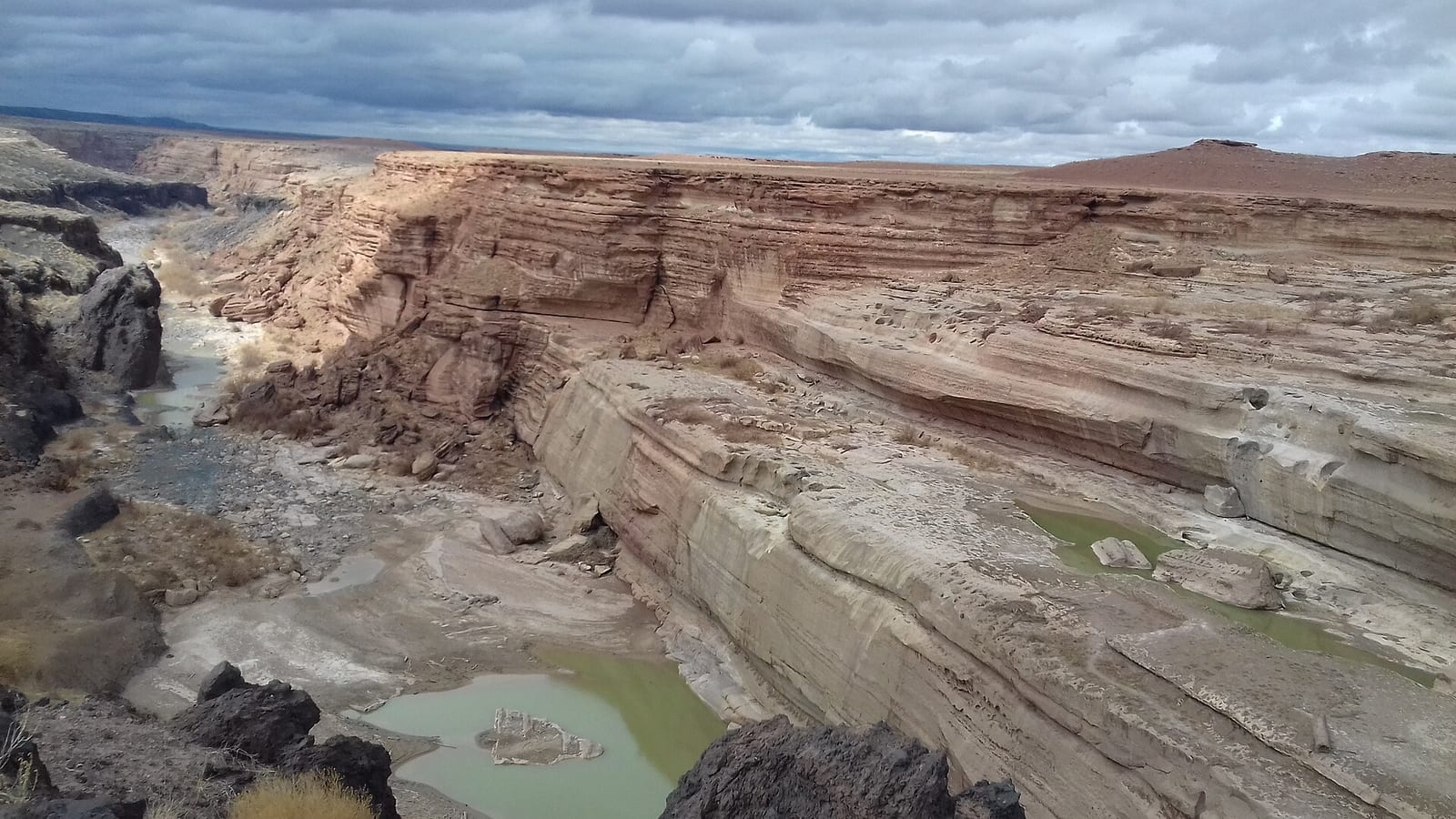 Grand Fall in the dry season.