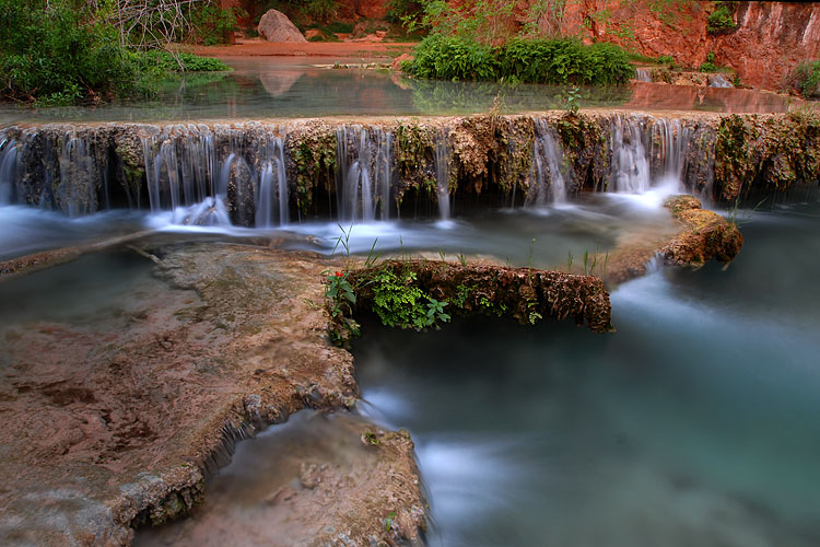 Mooney Falls on Havasu Creek