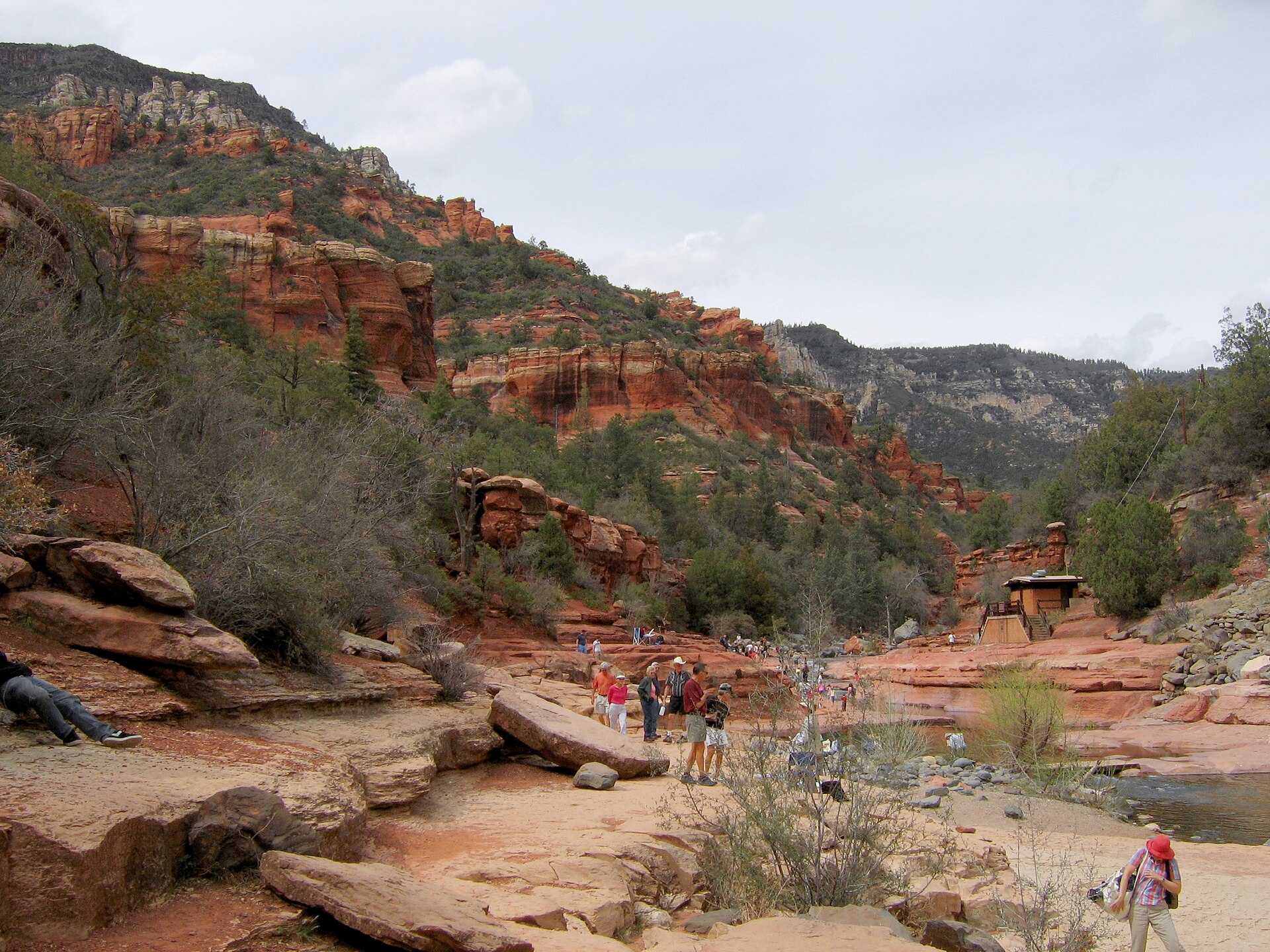 Slide Rock State Park on Oak Creek
