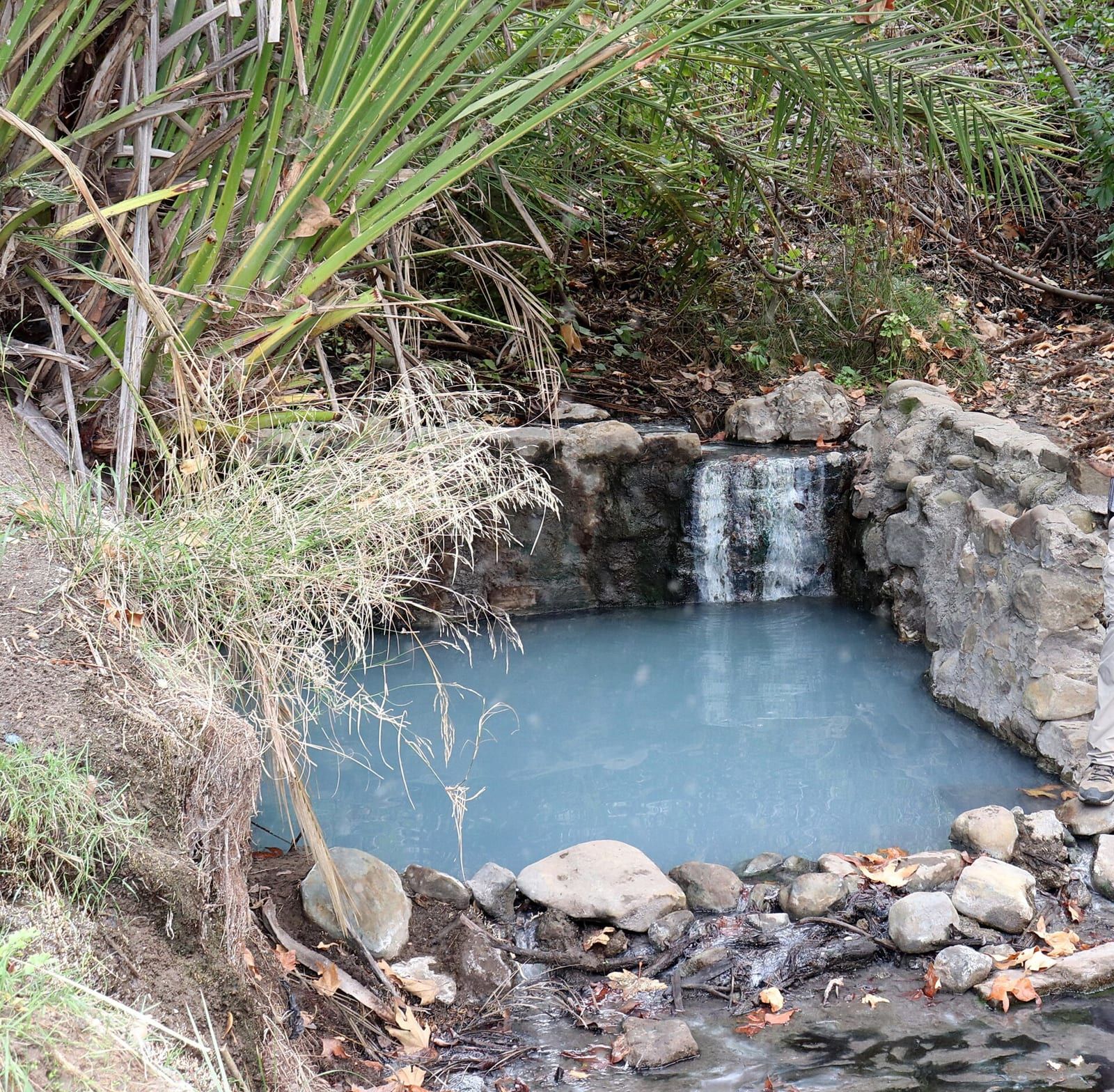 Gaviota Hot Springs pools, December 2018