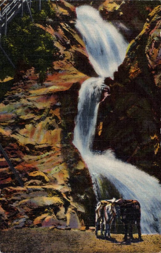 Lower tiers of Seven Falls, Colorado Springs