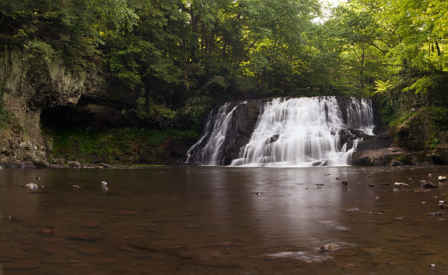 Wadsworth Falls at Wadsworth Falls State Park, Middletown/Middlefield, Connecticut