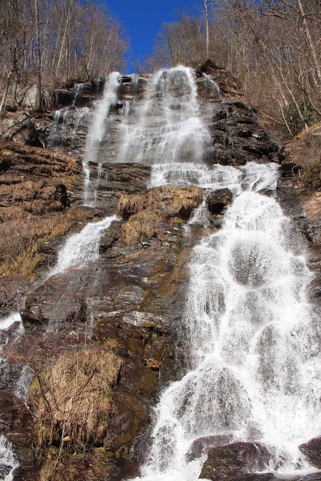 Amicalola Falls cascading through Amicalola Falls State Park