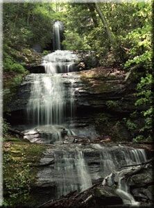 Upper DeSoto Falls, Lumpkin County, Georgia