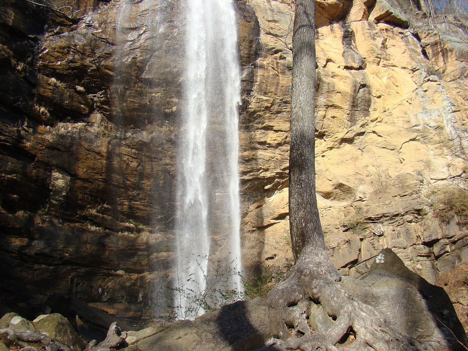 Toccoa Falls on the Toccoa Falls College campus