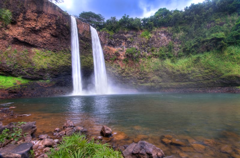 Wailua Falls, Kauai, Hawaii