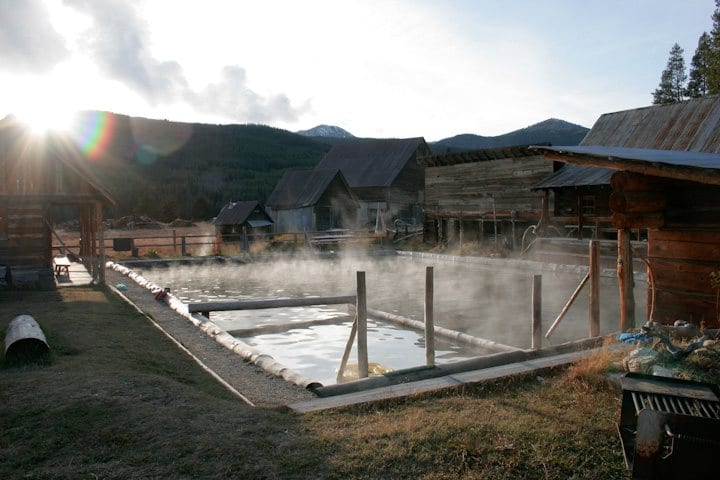 Burgdorf Hot Springs pool, Idaho