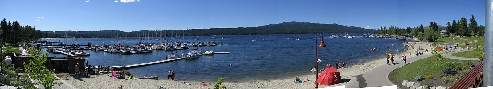 Payatte Lake in central Idaho