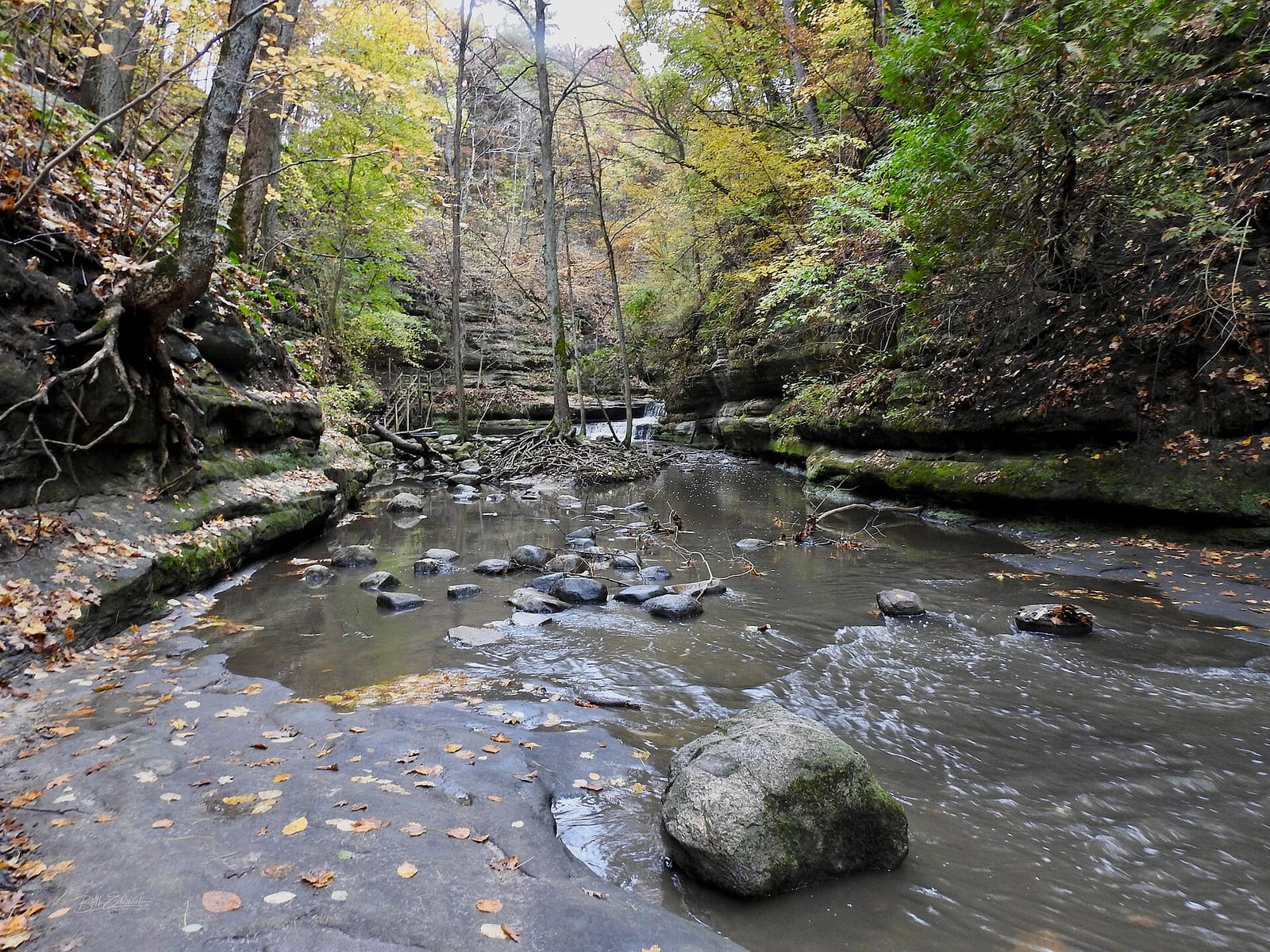 Lower Matthiessen Falls, Matthiessen State Park, Illinois