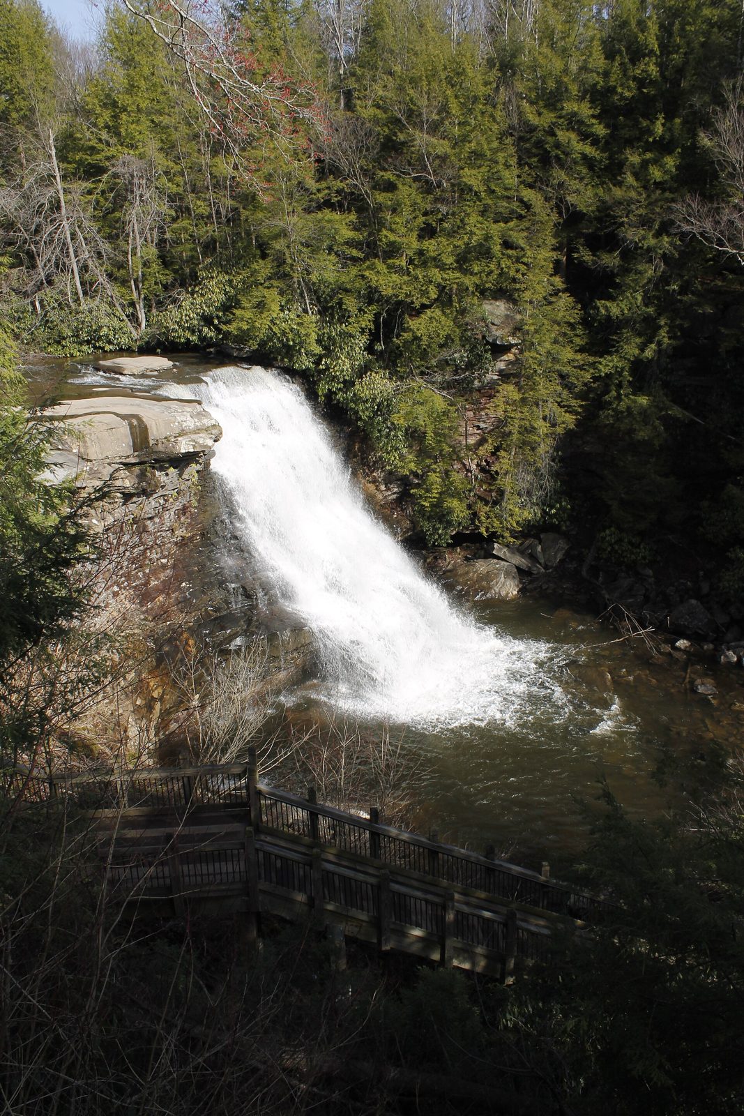 Muddy Creek Falls, Swallow Falls State Park, Garrett County, Maryland.