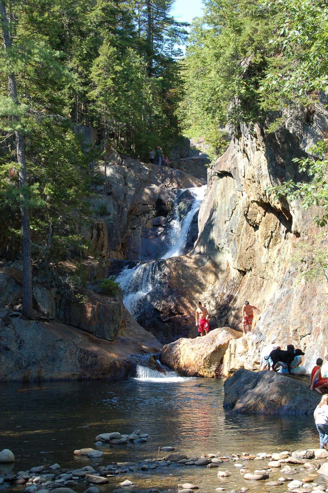Smalls Falls, just south of Rangeley, Maine