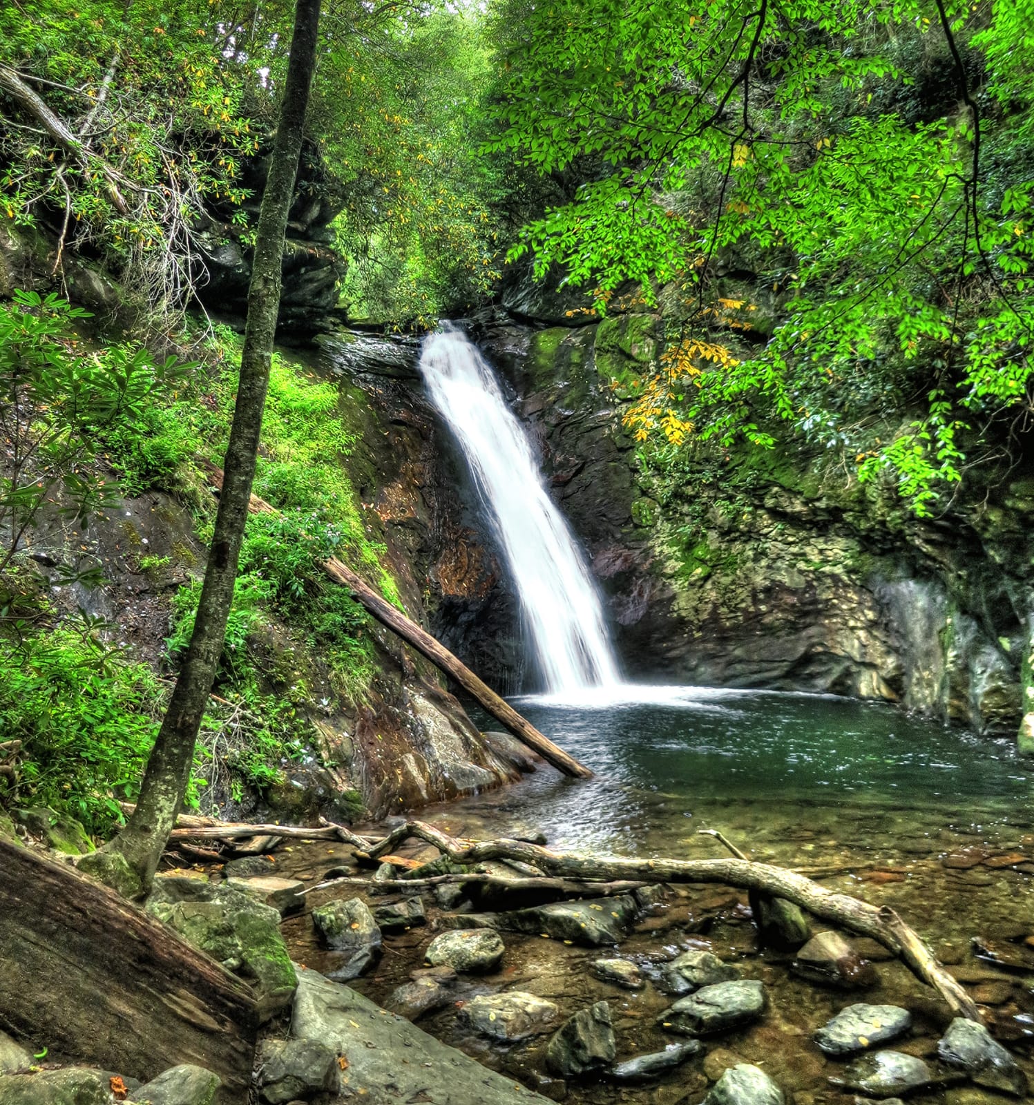 Courthouse Falls, Pisgah National Forest
