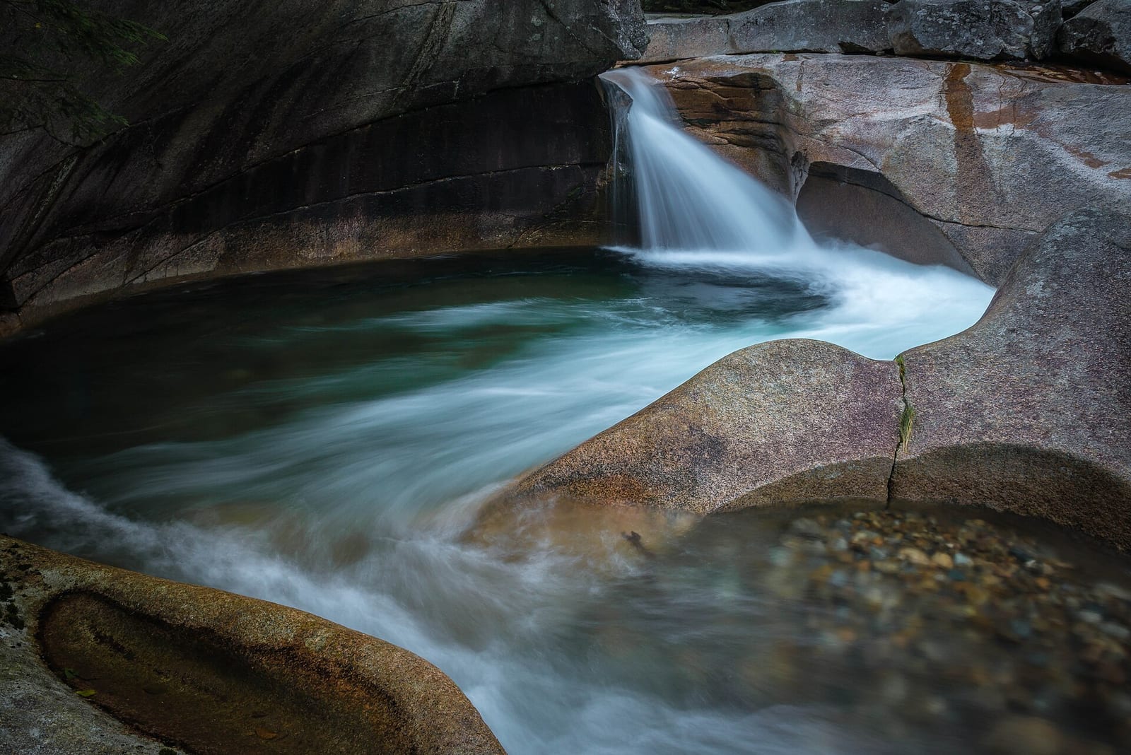 The Basin, New Hampshire Franconia Notch area