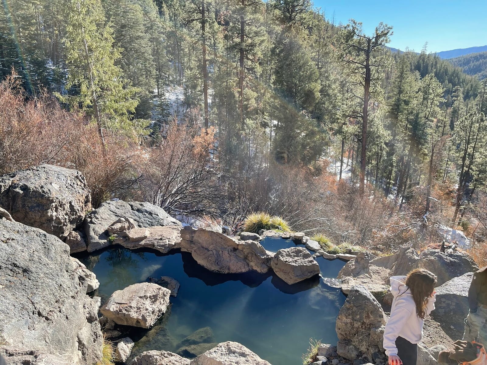Jemez Hot Springs and Jemez Valley, New Mexico