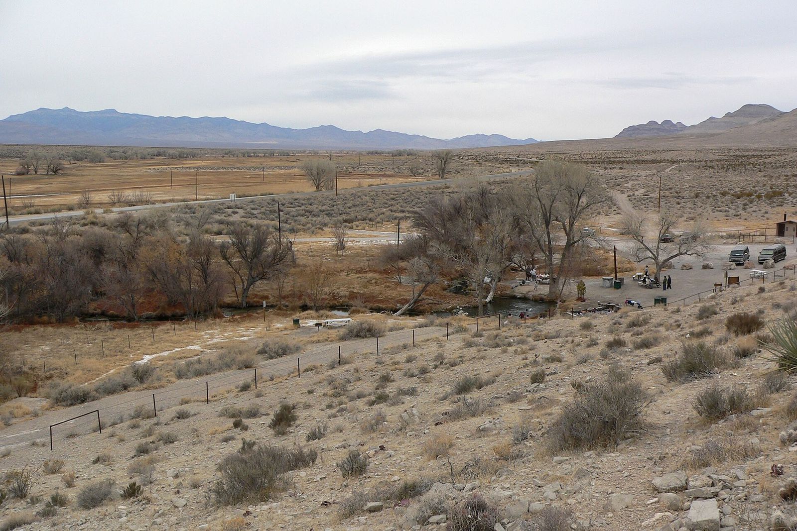 Ash Springs in Pahranagat Valley, Lincoln County, 2007