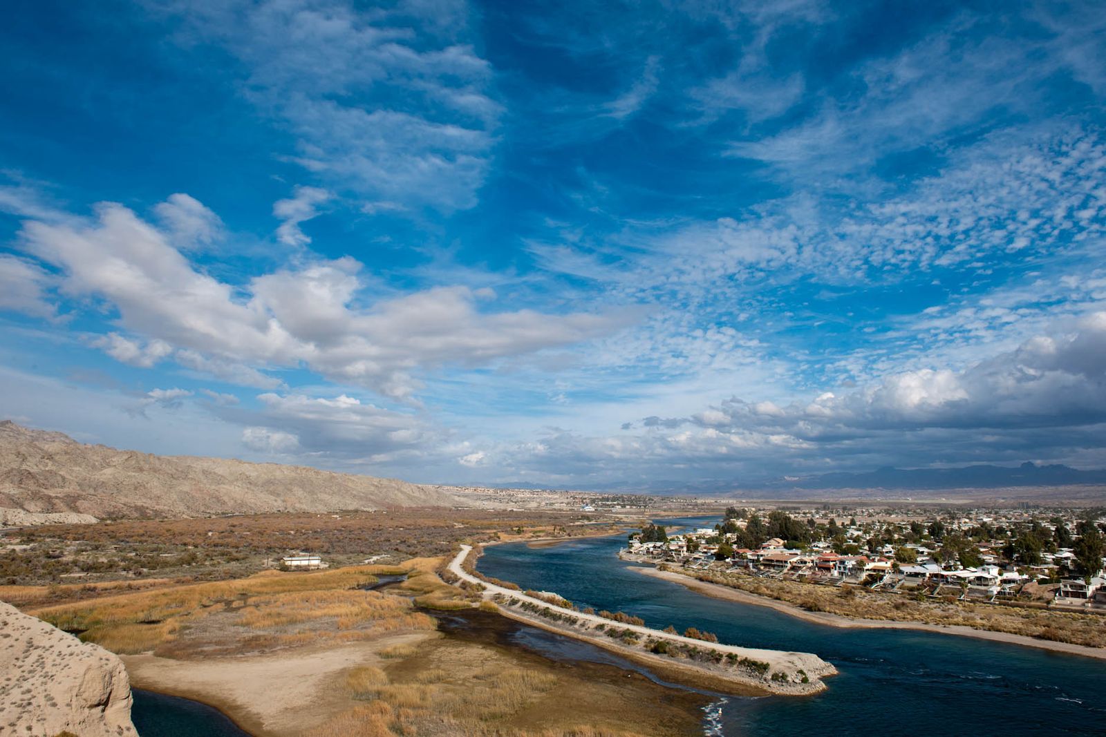 The Colorado River at Big Bend, photographed by the Bureau of Reclamation in 2012