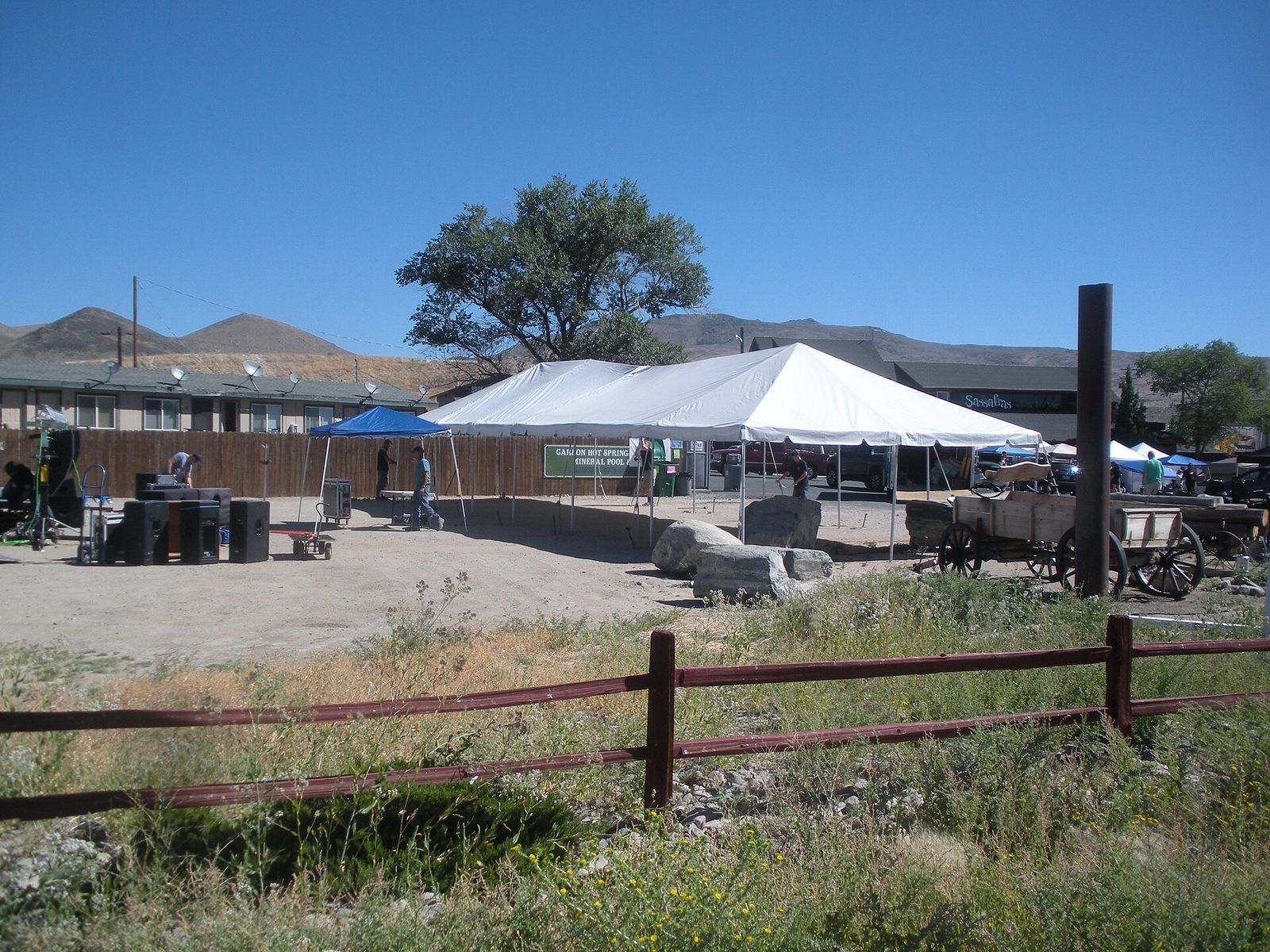 Carson Hot Springs Resort grounds, Carson City, 2019