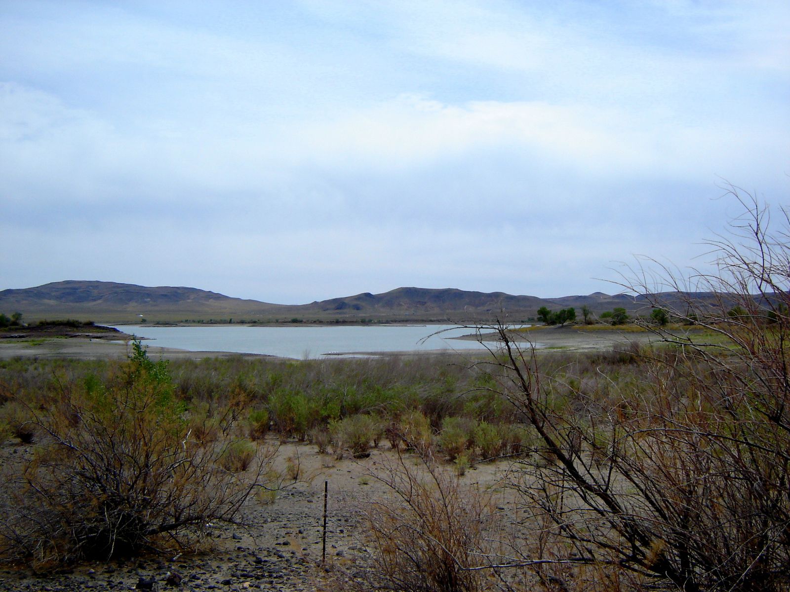 Lahontan Reservoir, titled Silver Springs by the photographer (2009)