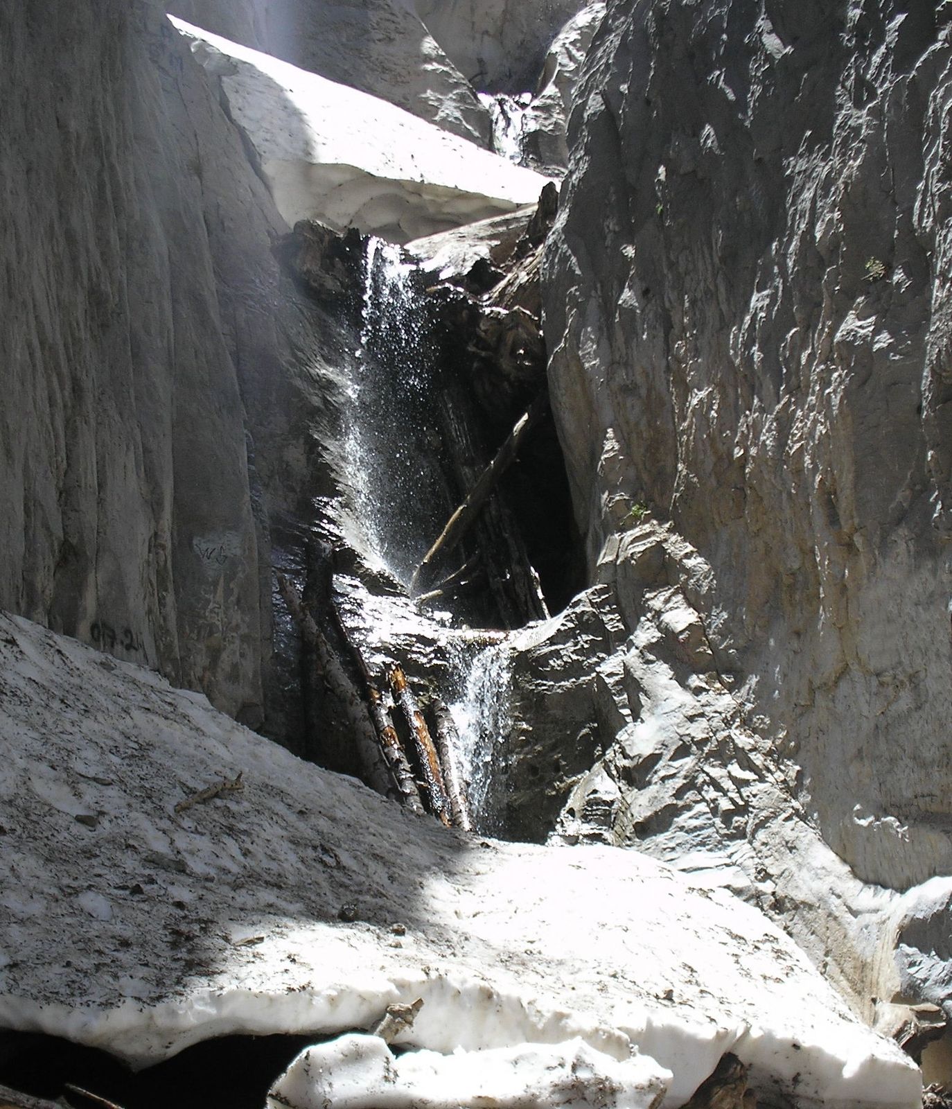 Little Falls in the Spring Mountains National Recreation Area, June 2008