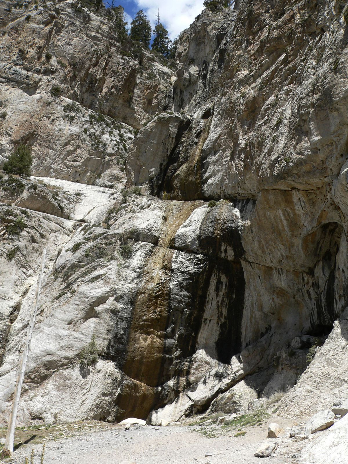 Mary Jane Falls, Kyle Canyon, Spring Mountains, May 2008