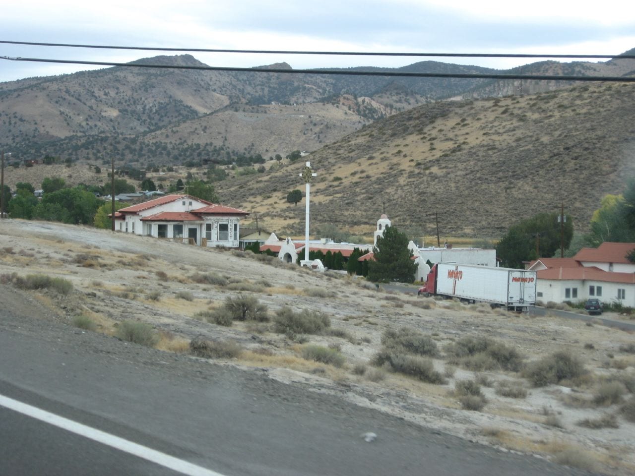 Steamboat Hot Springs south of Reno, Nevada