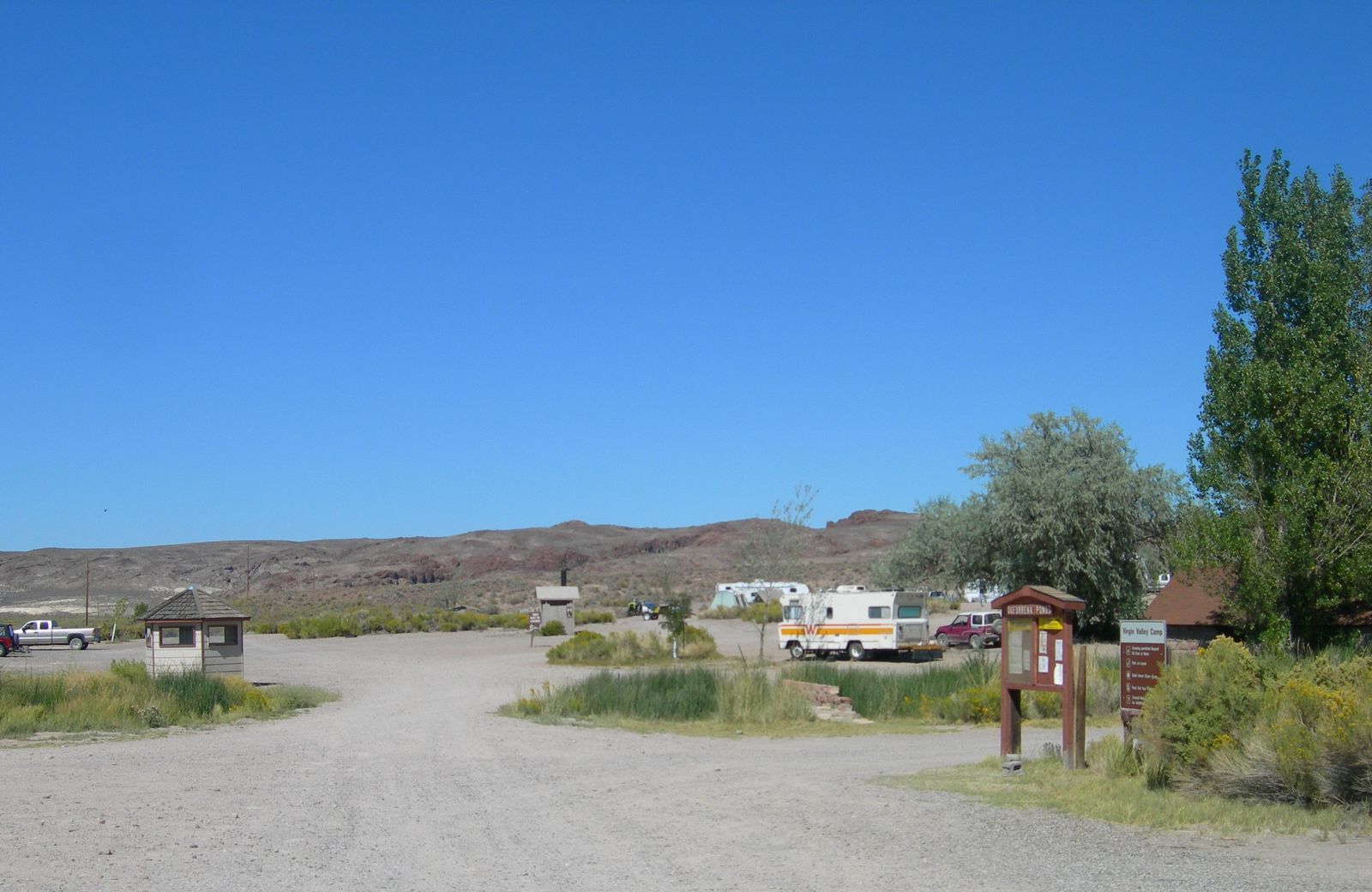 Virgin Valley Campground, Sheldon National Wildlife Refuge
