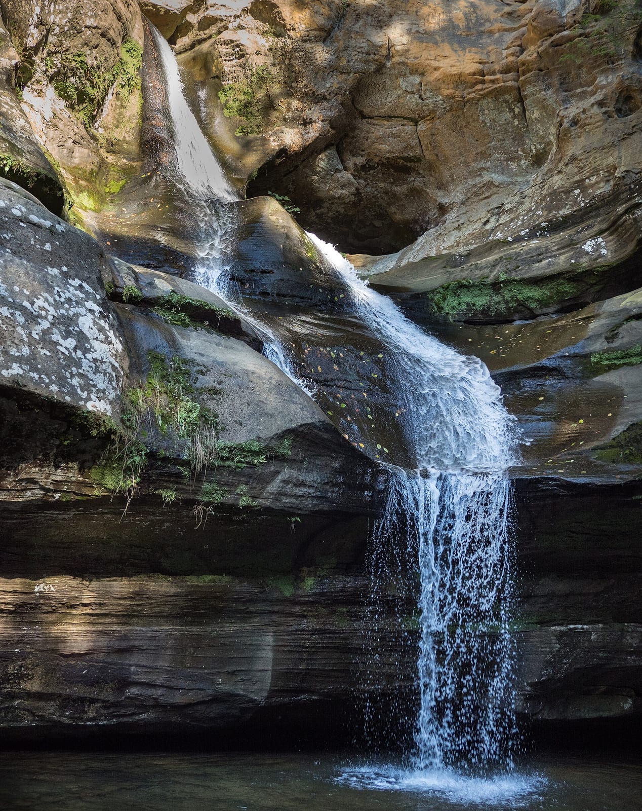 Cedar Falls in Hocking Hills State Park.
