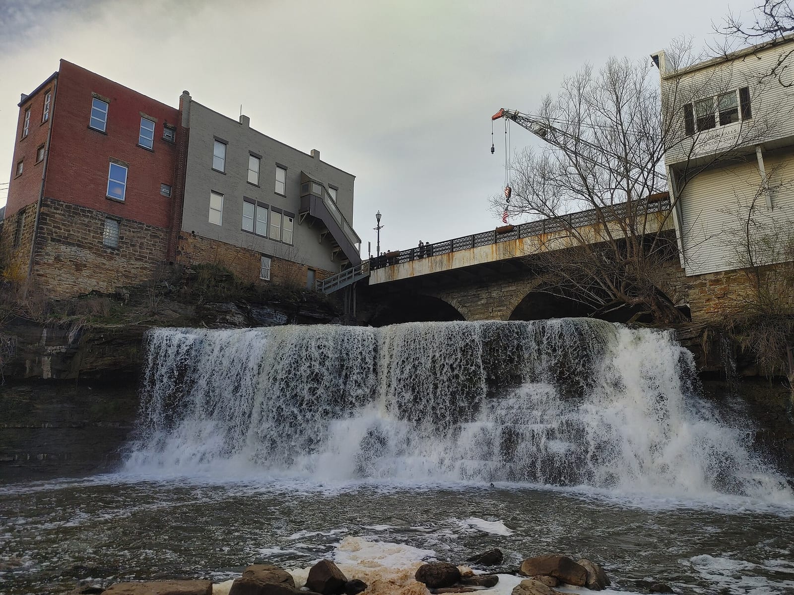 Chagrin Falls Waterfall, Chagrin Falls, Ohio