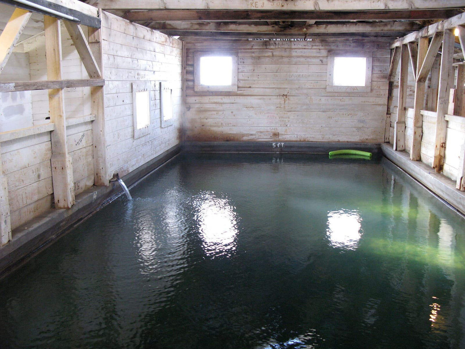 Pool at Summer Lake Hot Springs, Oregon