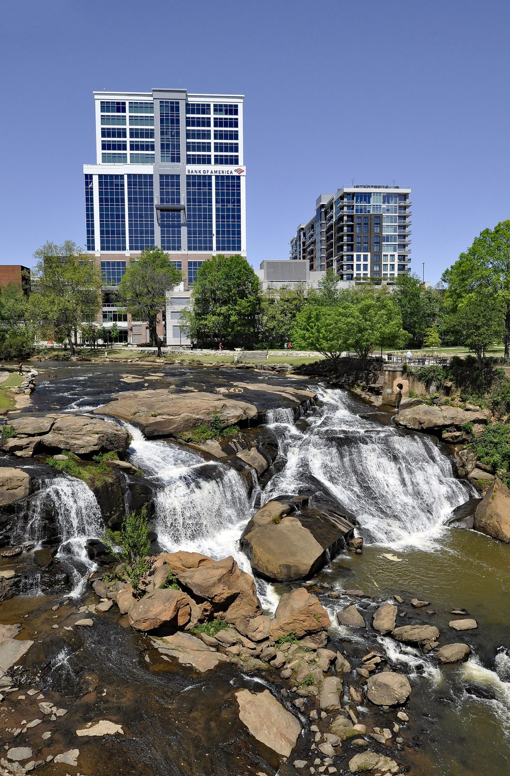 Reedy River Falls, Falls Park, Greenville, South Carolina