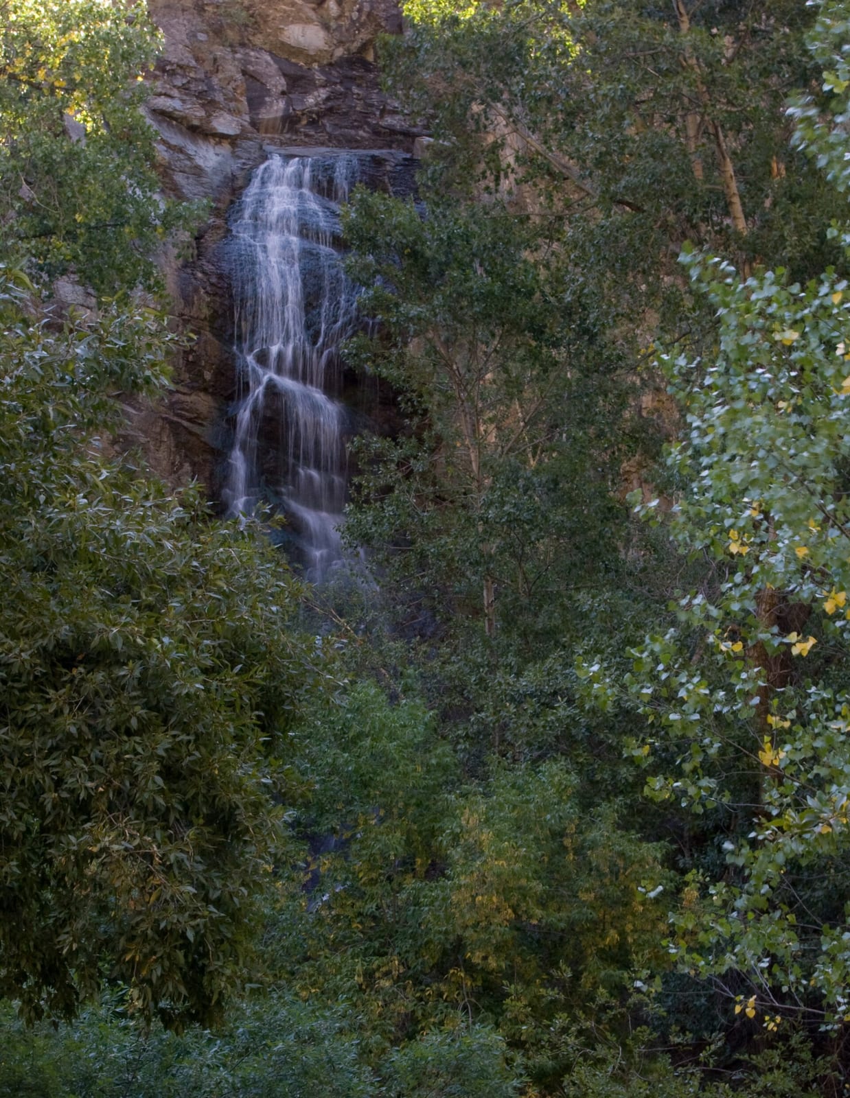 Bridal Veil Falls in Spearfish Canyon... not much left in September
