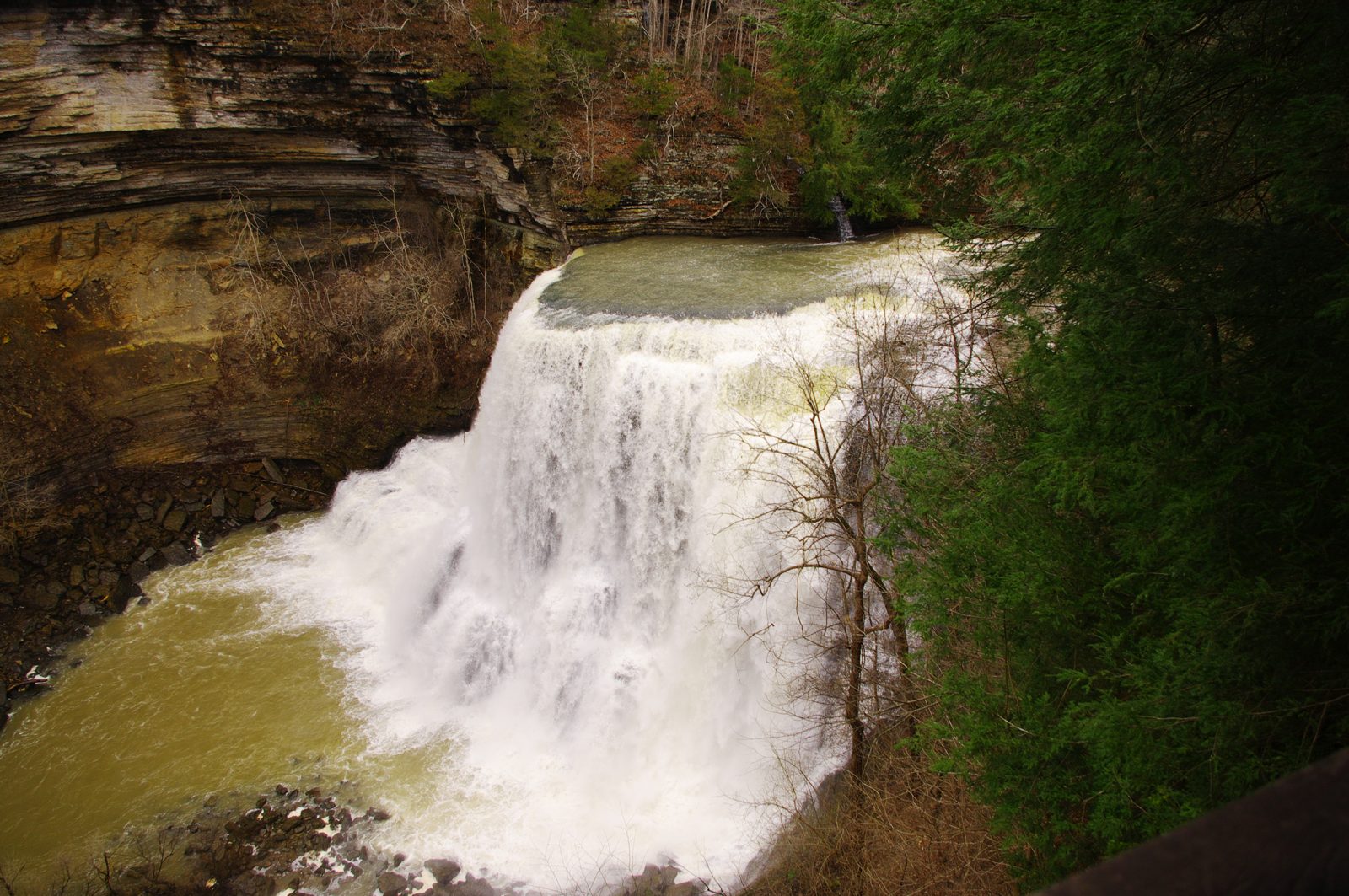 Burgess Falls on Falling Water River, Putnam County, Tennessee