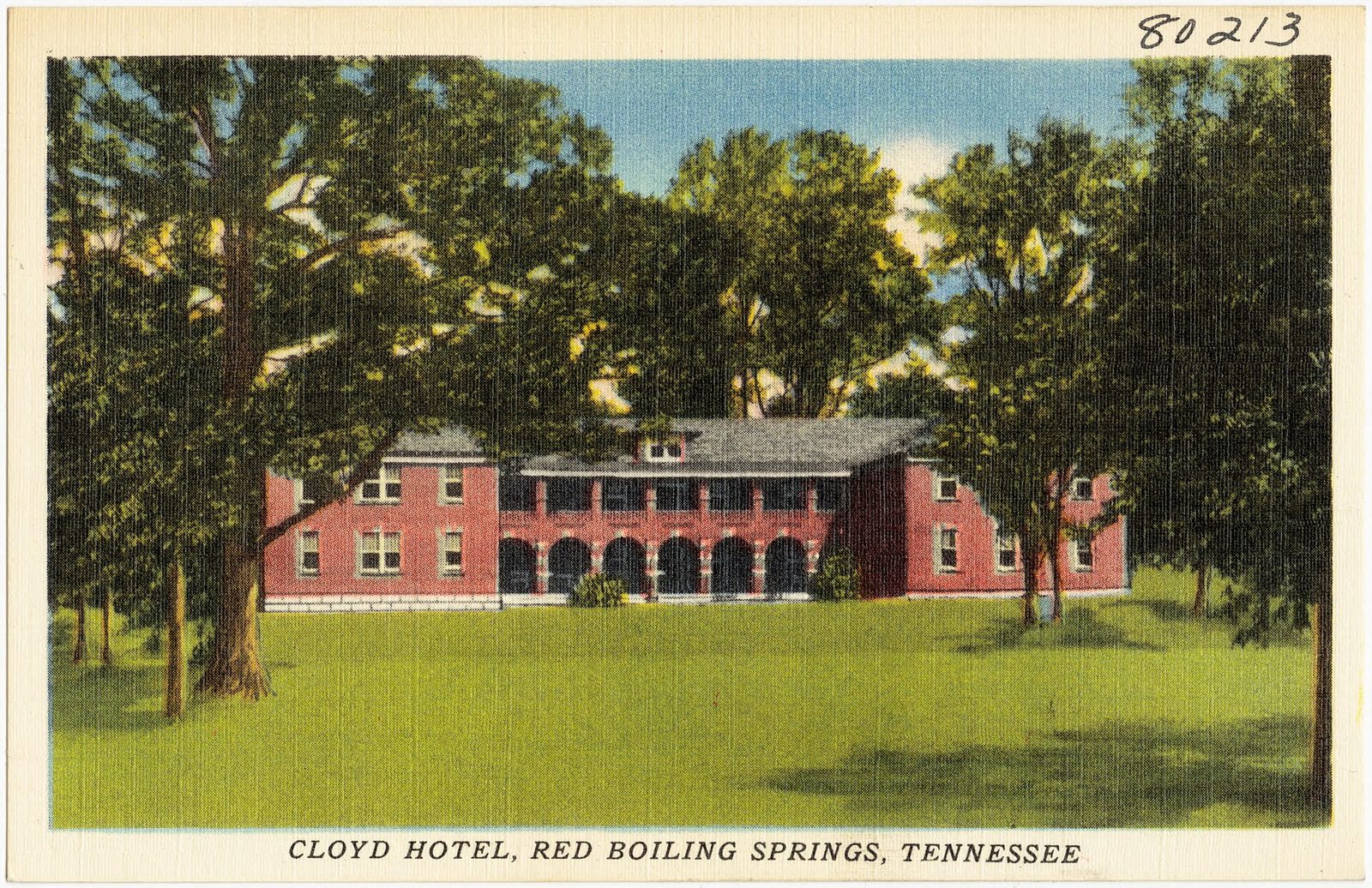 Title: Cloyd Hotel, Red Boiling Springs, Tennessee      This is an image of a place or building that is listed on the National Register of Historic Places in th