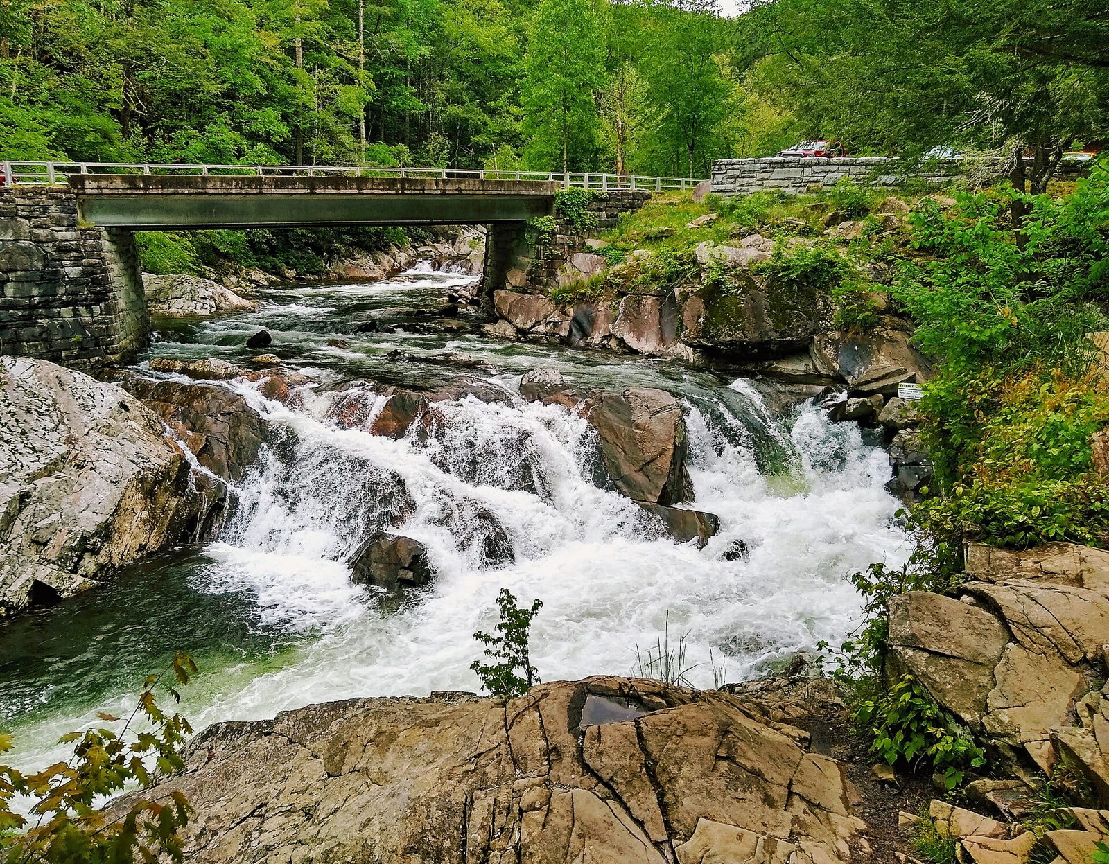 The Sinks Waterfall, Great Smoky Mountain N.P., Tennessee