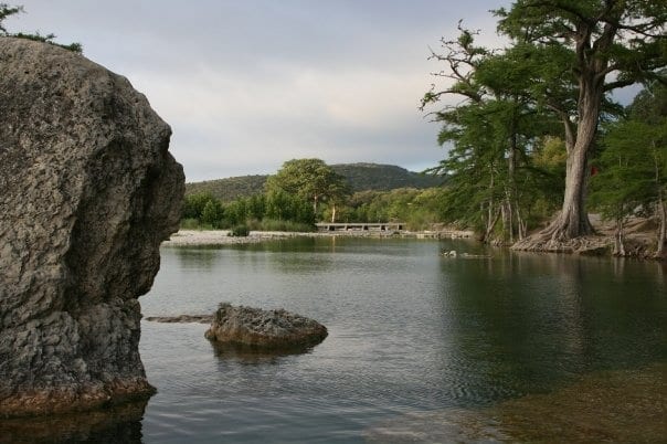Frio River in Concan, Texas