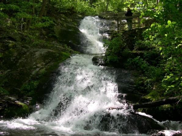 Crabtree Falls cascade, George Washington National Forest, Virginia