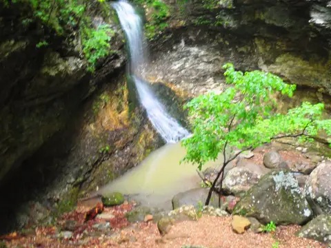 Eden Falls on the Lost Valley Trail, Buffalo National River, May 2010