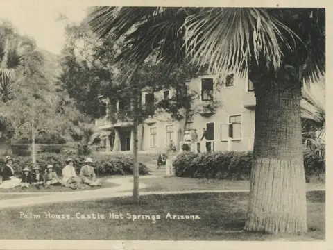Palm House at Castle Hot Springs, Arizona, 1908
