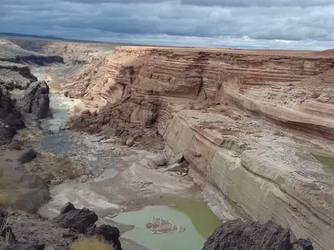Grand Fall in the dry season.
