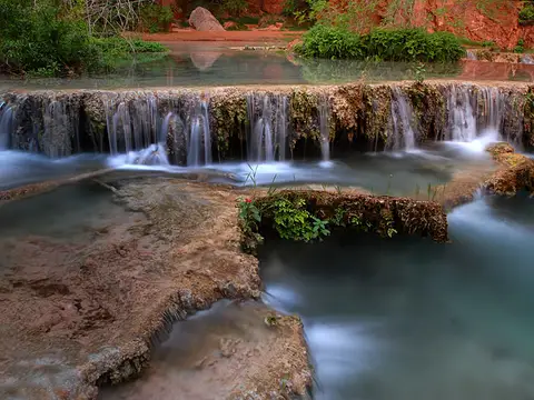 Mooney Falls on Havasu Creek
