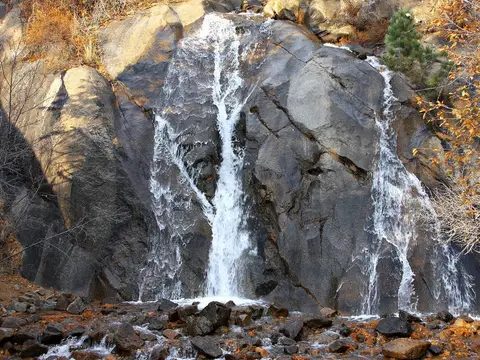 Helen Hunt Falls at the north end of Cheyenne Canyon, Colorado Springs