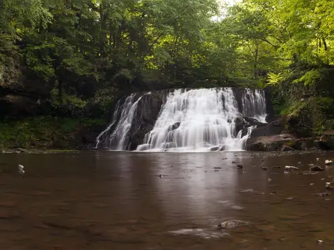 Wadsworth Falls at Wadsworth Falls State Park, Middletown/Middlefield, Connecticut