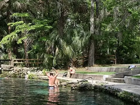 Juniper Springs swimming area in Ocala National Forest, Florida