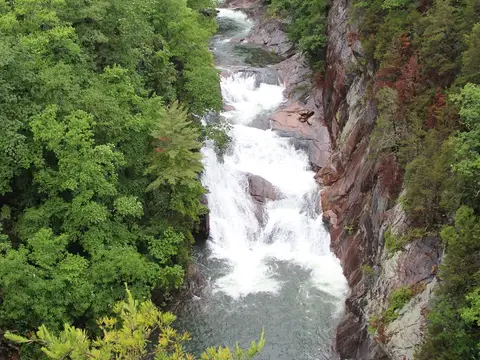 Tallulah Falls waterfalls, Georgia