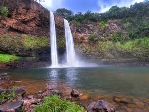 Wailua Falls, Kauai, Hawaii