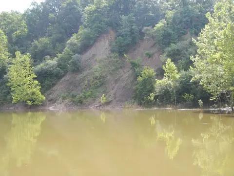 Emerald Pond area at Kickapoo State Park, Illinois