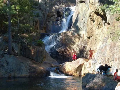 Smalls Falls, just south of Rangeley, Maine