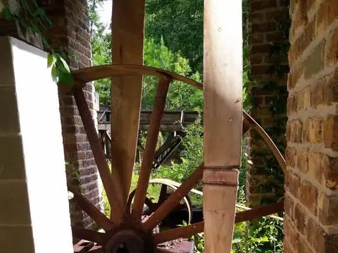 Parts of old grist mill